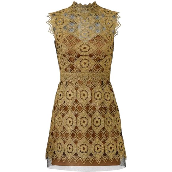 CATHERINE DEANE Kate Mini Dress Size 6 MSRP: $750 - Picture 1 of 8